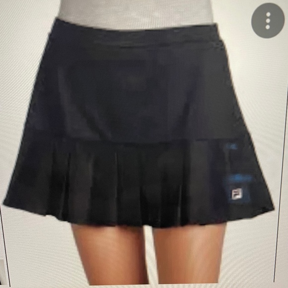 Fila Tennis Skirt with attached shorts Black Essenza Flirty Size S - Picture 5 of 7